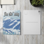 Taos Ski Valley Ski Area Winter New Mexico  Briefkaart<br><div class="desc">Taos Ski Valley Winter art design dat het winterlandschap laat zien.</div>