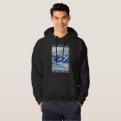Taos Ski Valley Ski Area Winter New Mexico Hoodie (Voorkant volledig)