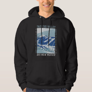 Taos Ski Valley Ski Area Winter New Mexico  Hoodie