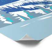 Taos Ski Valley Ski Area Winter New Mexico Poster (Hoek)