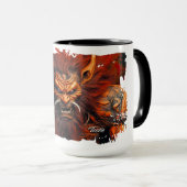 Taotie (Chinees) - Demon Drinkware Mok (Voorkant rechts)