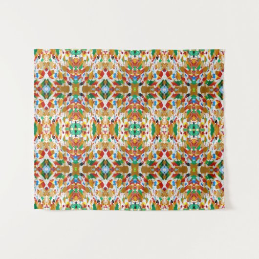 TAP 015 - Abstract acryl - Tapijt Wandkleed (Voorkant (horizontaal))