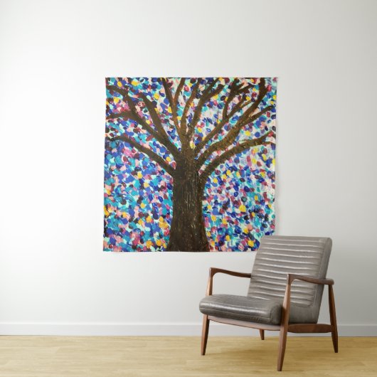 TAP 030 - Nachtval - Wandtapijt Wandkleed (In situ)