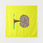 TAP 095 - Boom- Tapijt Wandkleed (Voorkant (horizontaal))