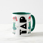 TAP Class Dance Teacher Choreografe Overweging Cad Mok (Voorkant rechts)