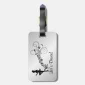 Tap Dance 3 Bagagelabel (Achterkant verticaal)