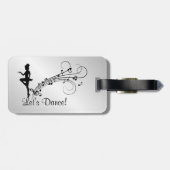 Tap Dance 3 Bagagelabel (Achterkant horizontaal)