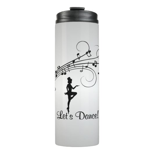 Tap Dance 3 Laten we dansen Thermosbeker (Voorkant)