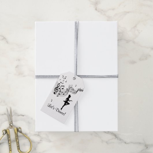 Tap Dance 3 Let's Dance Cadeaulabel (Met Touw)