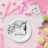 Tap Dance 3 Papieren Bordje (Feest)