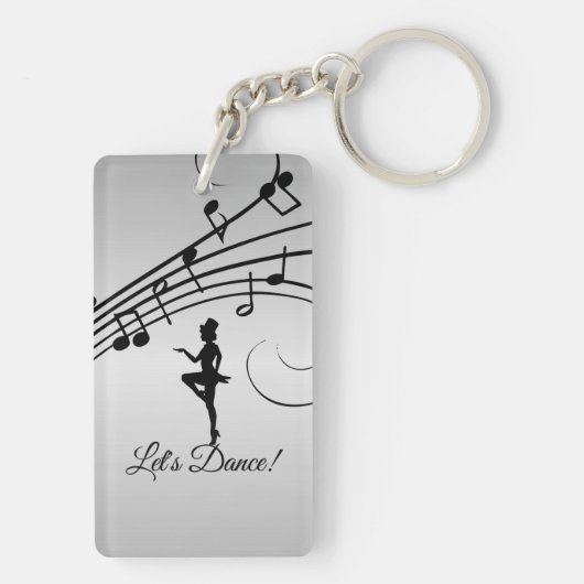 Tap Dance 3 Sleutelhanger (achterkant)