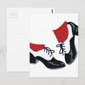 Tap Dance Briefkaart (Voorkant / Achterkant)