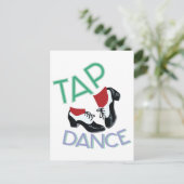 Tap Dance Briefkaart (Staand voorkant)