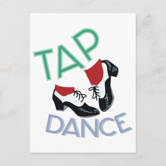 Tap Dance Briefkaart (Voorkant)