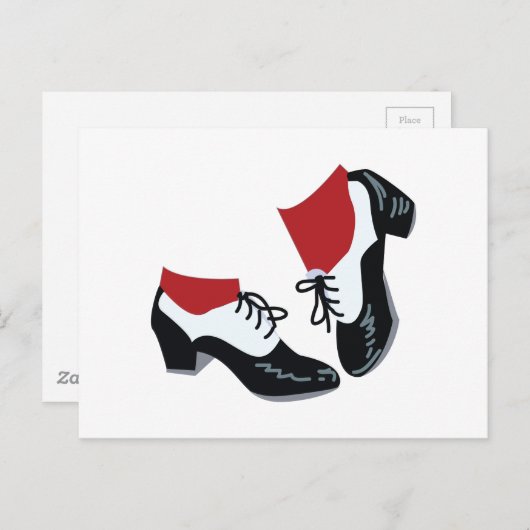 Tap Dance Briefkaart (Voorkant / Achterkant)