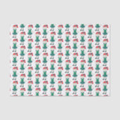 Tap Dance Class Overweging Teacher Tapdansmeisje Tissuepapier (Voorkant)