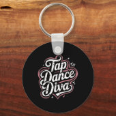 Tap Dance Diva Sleutelhanger (Voorkant)