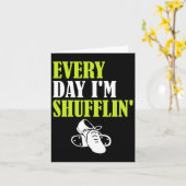 Tap Dance - Elke dag ben ik Shufflin' Kaart (Gele Bloem)