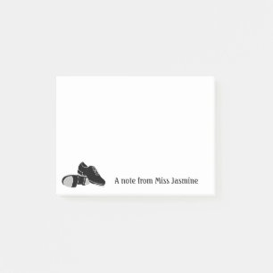 Tap Dance-leraren docenten Aangepaste Post-it® Notes