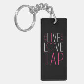 Tap Dance Live Love Tap Dancer Clogging Sleutelhanger (Voorkant Links)