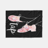 Tap Dance Lover Tap Danser Dansende Leraar Fleece Deken (Voorkant (Horizontaal))