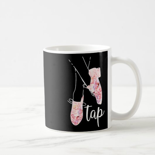Tap Dance Lover Tap Danser Dansende Leraar Koffiemok (Rechts)