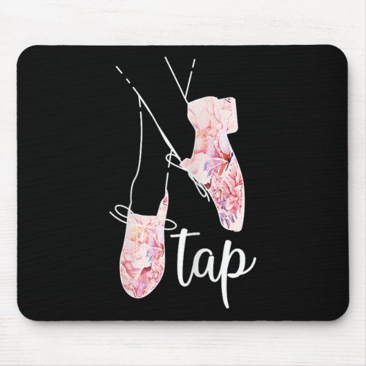 Tap Dance Lover Tap Danser Dansende Leraar Muismat (Voorkant)
