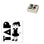 TAP Dance Overweging Tapdance Girl Dancer Teacher Rubberstempel (Gestempeld)