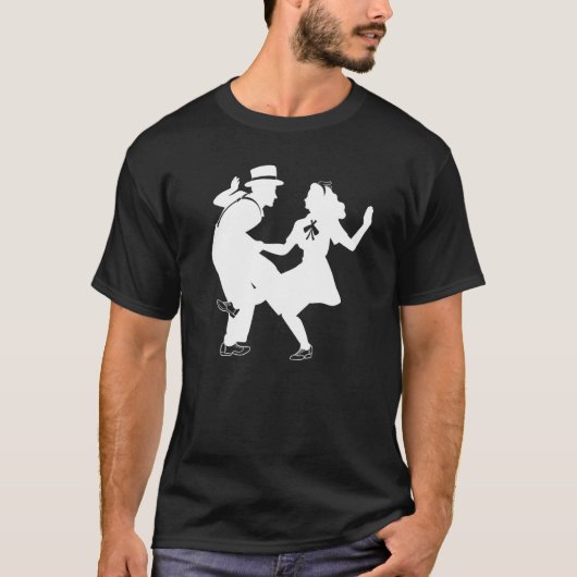 Tap Dance Partner Instructor Sound Dancer Step Dan T-shirt (Voorkant)