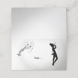 Tap Dance Place-kaarten Plaatskaartje