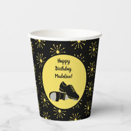 Tap Dance Schoenen Tap Dansers Party Papieren Bekers