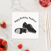 Tap Dance Schoenen Tap Dansers Party Servet (Insitu)