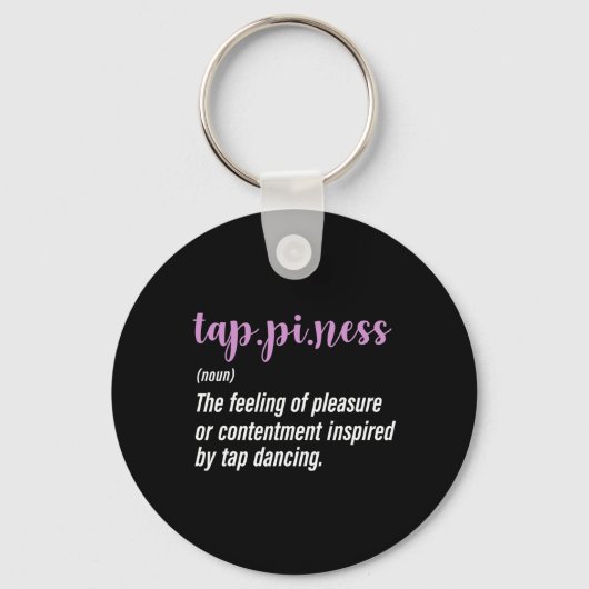 Tap Dance Tap Dancing Tap Dancer Sleutelhanger (Voorkant)