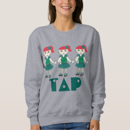 Tap Dance Teacher Redhead Girl Dancer Tapdanans Trui