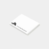 Tap Dance Teachers Instructeurs gepersonaliseerd Post-it® Notes (Schuin)