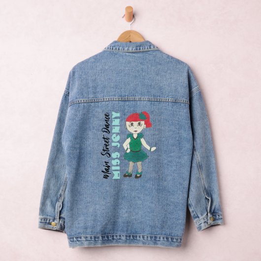 Tap Dance Team Docent Choreograaf Dancer Denim Jacket (Hangar)