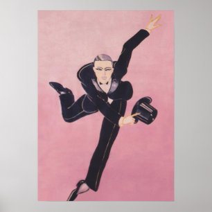 Tap Dancer Art Deco Kunst Poster