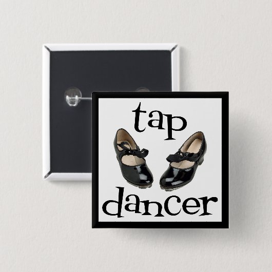 Tap Dancer Button (Voorkant /achterkant)
