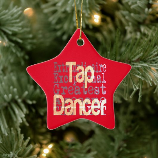 Tap Dancer Extraordinaire Keramisch Ornament (Boom)