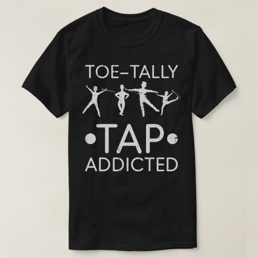 Tap Dancer Mannen Funny Tap Dancing Docent T-shirt (Design voorkant)