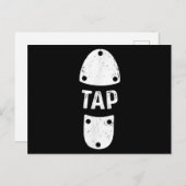 Tap Dancer Shoe Tap Dance Briefkaart (Voorkant / Achterkant)