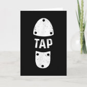 Tap Dancer Shoe Tap Dance Kaart (Voorkant)