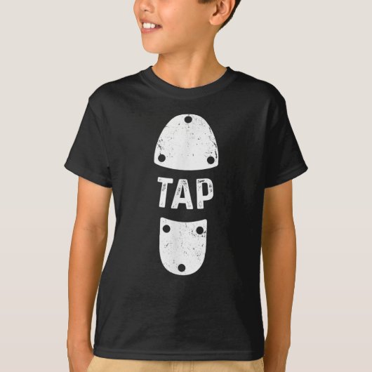 Tap Dancer Shoe Tap Dance T-shirt (Voorkant)
