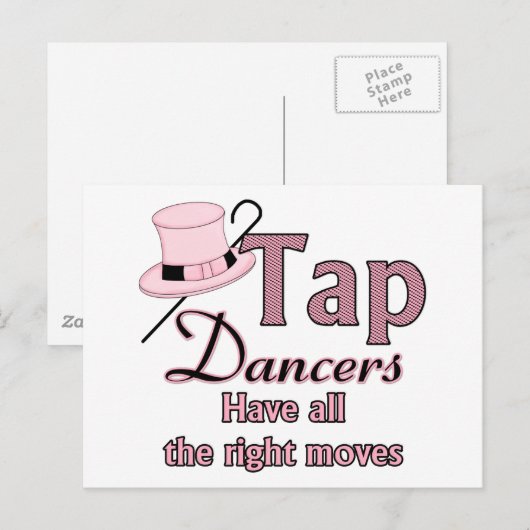 Tap Dancers 2 Briefkaart (Voorkant / Achterkant)