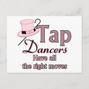 Tap Dancers 2 Briefkaart