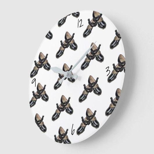 ***TAP DANCER'S" KLOCK GROTE KLOK (Hoek)