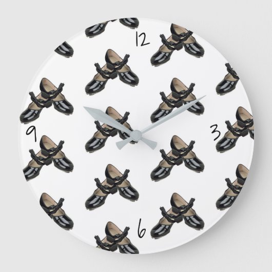 ***TAP DANCER'S" KLOCK GROTE KLOK (Voorkant)