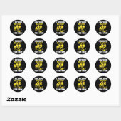 Tap Dancing Ik Snuff de vloer voor leuke Tap Dance Ronde Sticker (Vel)