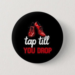 Tap Dans Leraar Waardering voor Vrouwen Meisjes Ma Ronde Button 5,7 Cm
