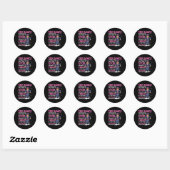 Tap Dans Verstopping Dans Tap Dansen Ronde Sticker (Vel)